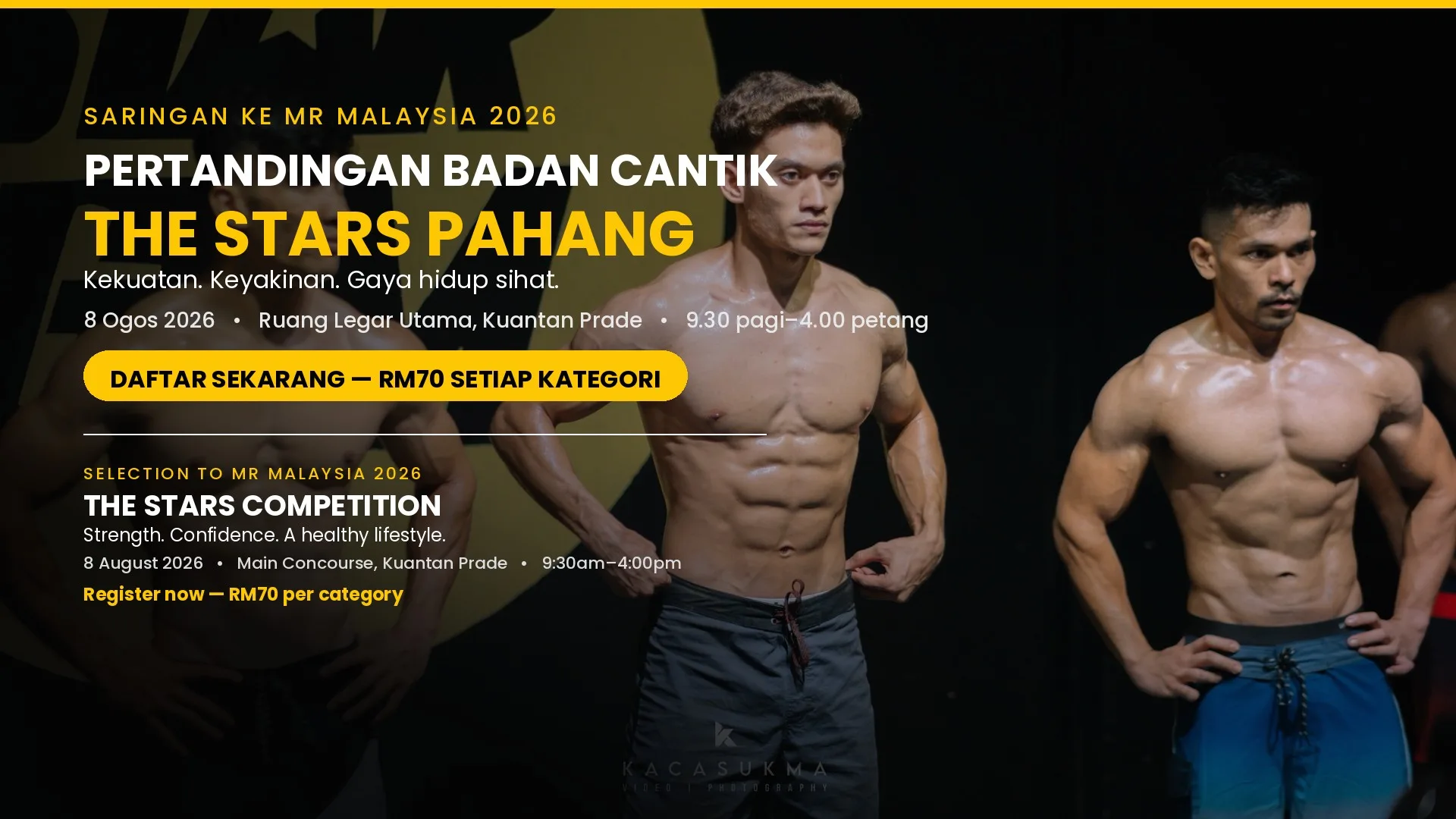 The Stars Pahang 2026 official event banner